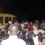 Palestinians celebrate Iftar near Ofer prison
