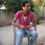 "The day I graduated from university was the best day of my life," says Ahmed from Beit Hanoun. (Marryam Haleem)
