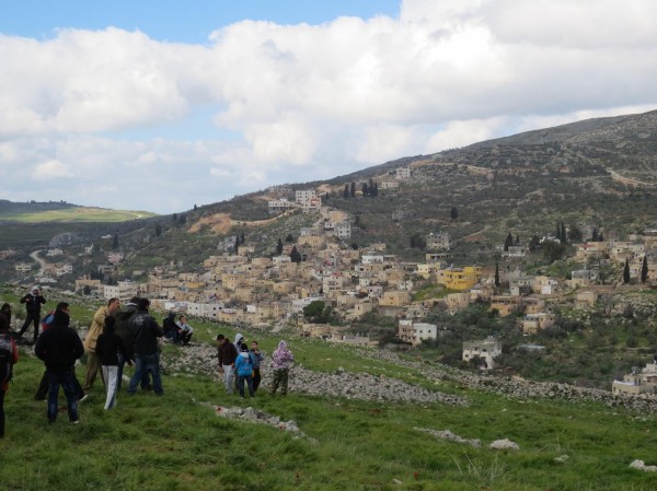 View of Burin from Al-Manatir