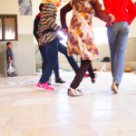 The event ended in palestinianabkah, a step-dance music and d