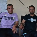 The two fishermen arrested, Khader Marwan Al-Saidi, 24, and Hassan Ali Murad, 27 years old (Photo: Rosa Schiano)