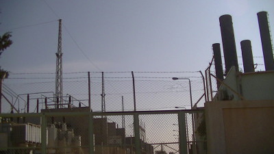 Gaza’s power plant, closed due to lack of fuel. Picture taken by Corporate Watch, November 2013