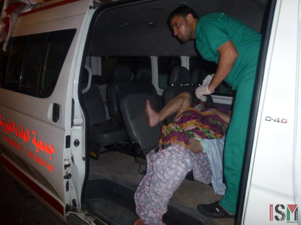Ambulance in Gaza