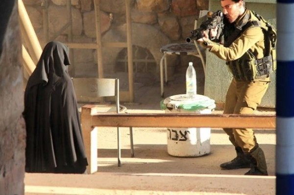 Israeli soldier shooting at 18-year old girl