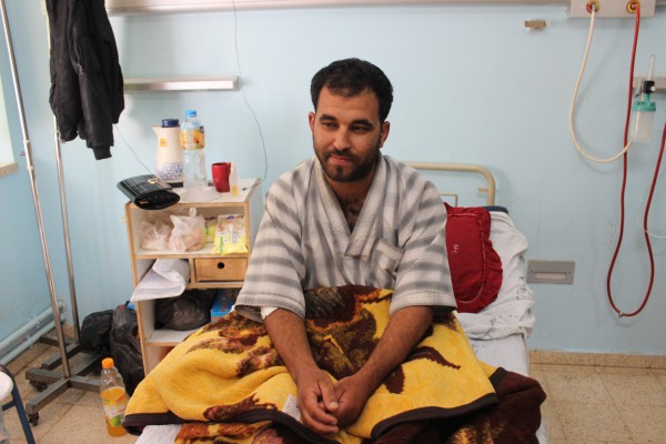 Mohamed Abu Taima, 29, had to undergo two surgeries