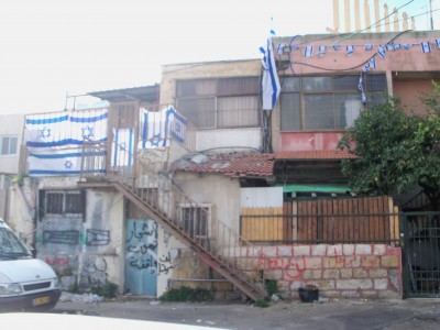 Settler occupied Gawi house in Sheik Jarrah, January 19, 2010