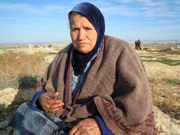 Home demolitions in Amniyr, a community north of Susiya in the South Hebron Hills