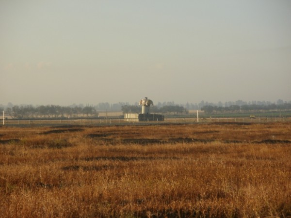 The lands of Khuza’a in Gaza.