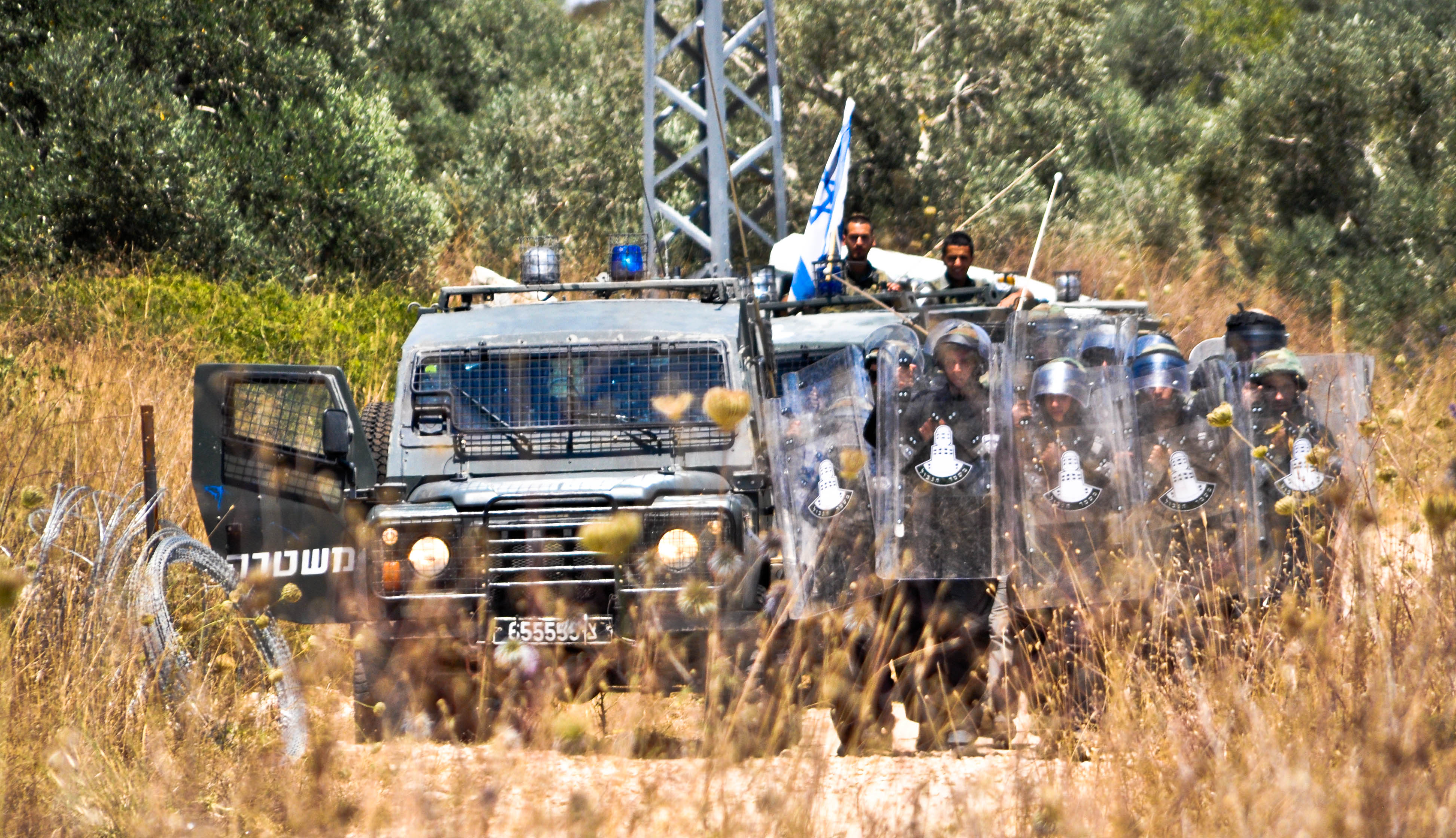 Kufr Qaddoum peacefully demonstrates after 6 year wait