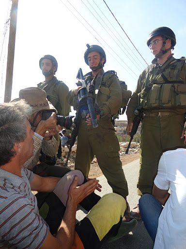 New Israeli military tactic: Headbutting in Al- Ma’asara