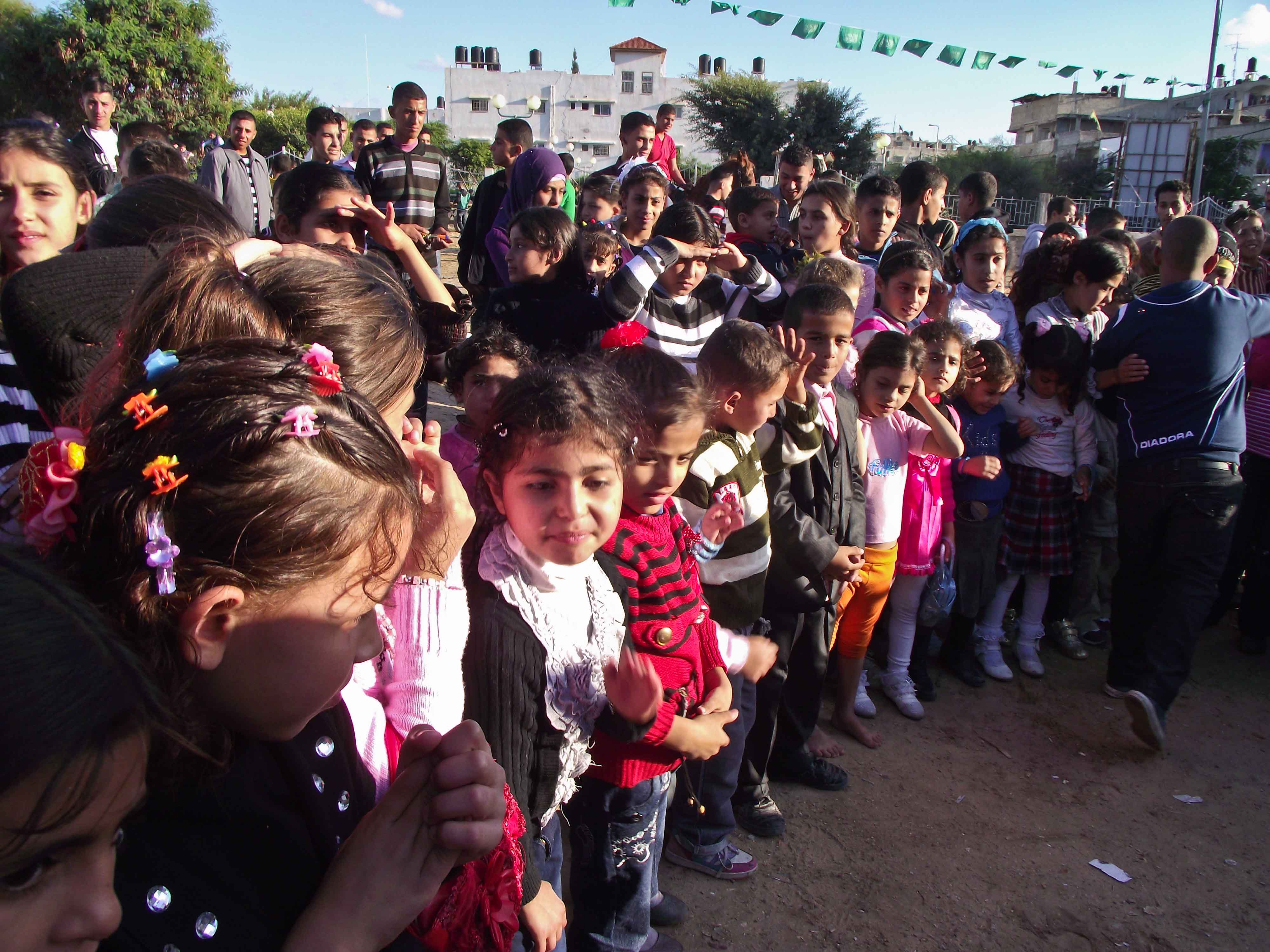 Eid children’s fair in Beit Hanoun