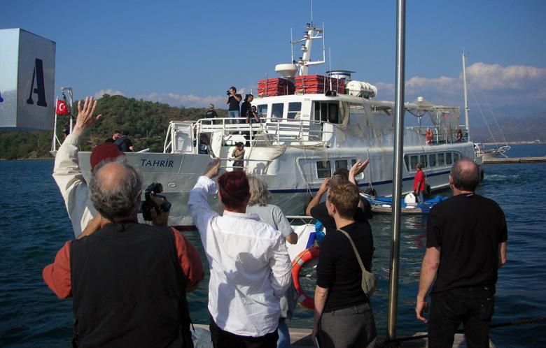 Activists react to Gaza flotilla assault