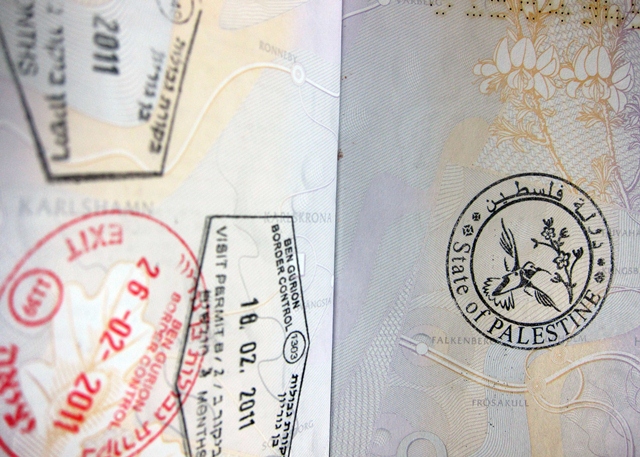 An interview with Khaled Jarrar: Stamping Palestine into passports