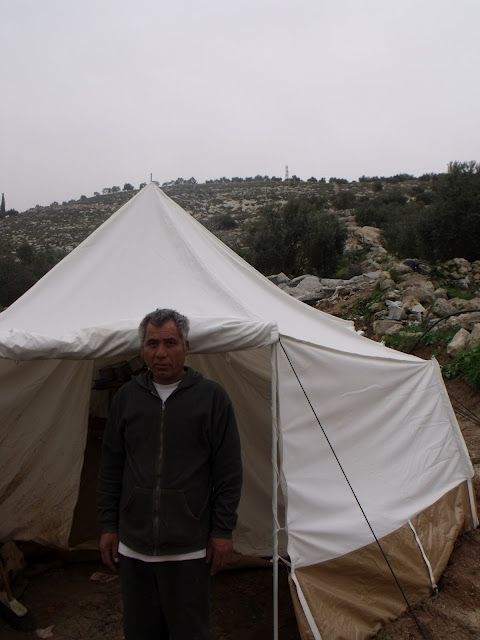 Idhna: Tent replaces home as local resists illegal Israeli land confiscations