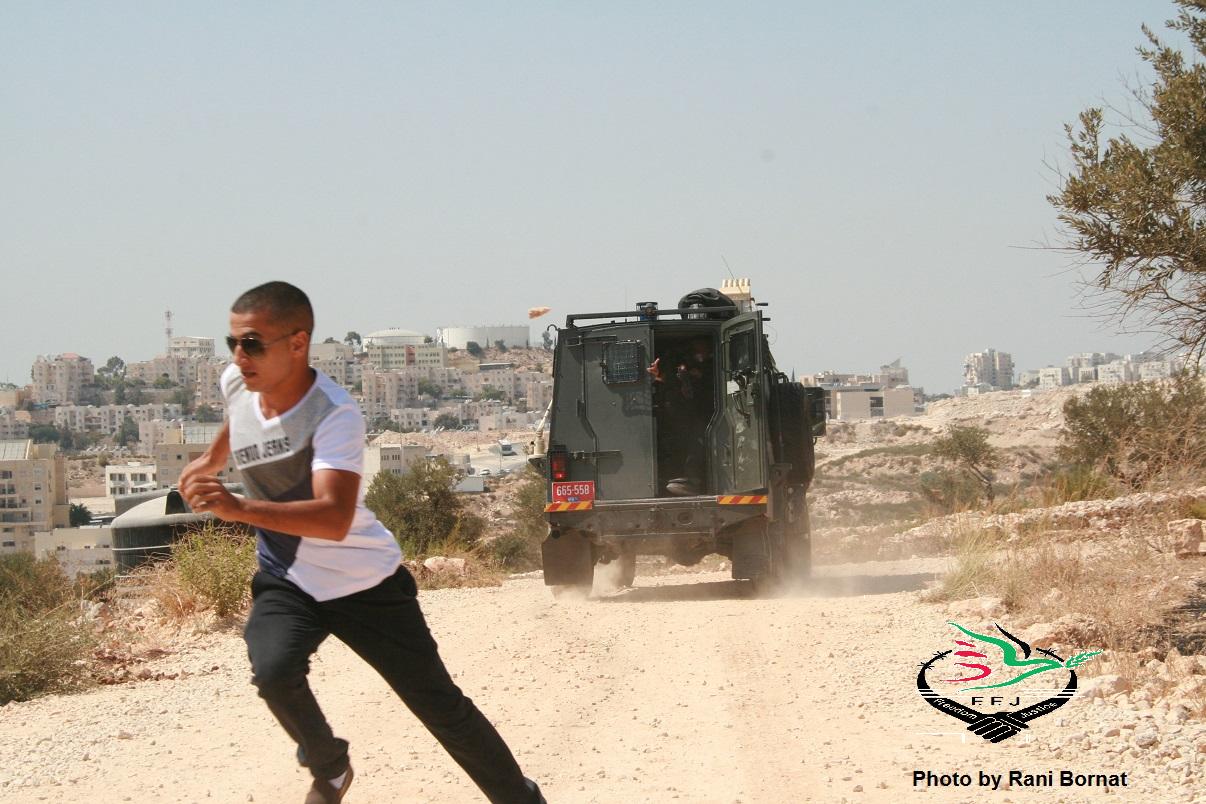 Three injured during weekly Bil’in demonstration