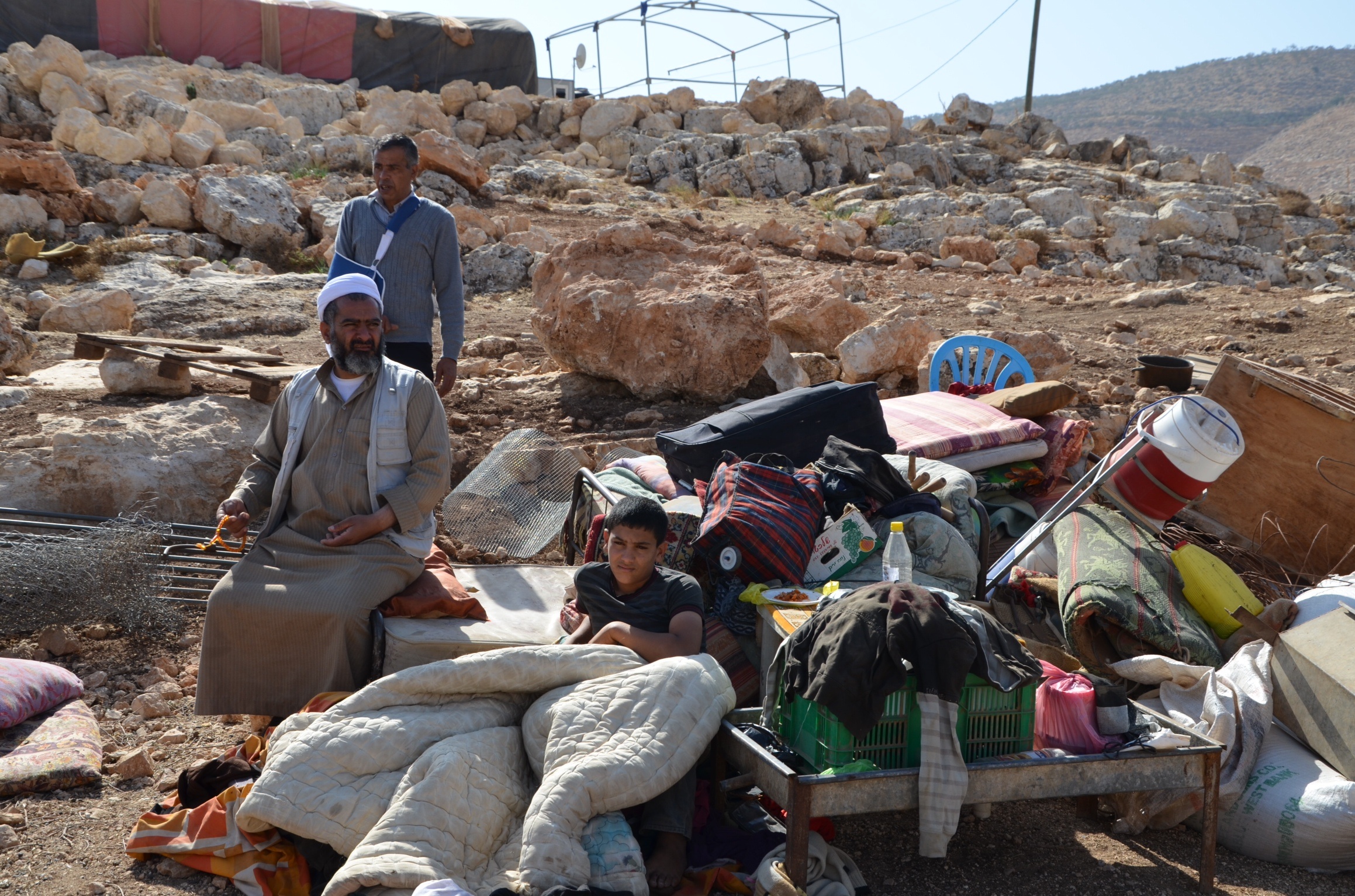 Demolition order in the village of Tawayel