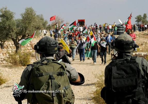 Several injuries during Bi’lin weekly demonstration