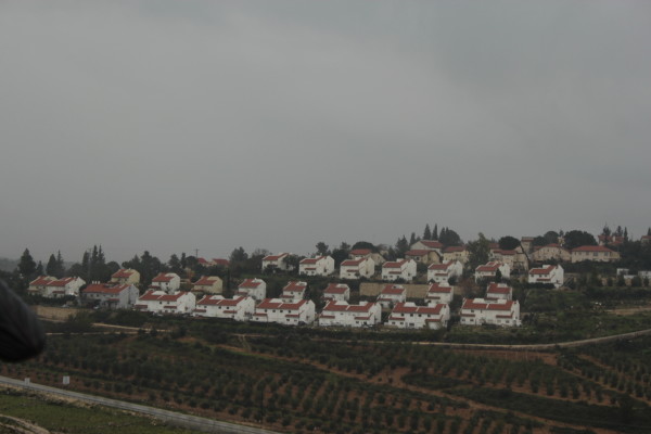 The illegal settlement (photo by ISM).