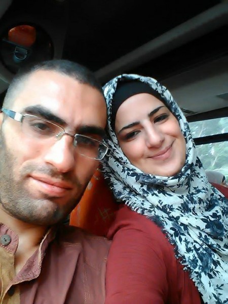 Mahmoud Abujoad and his wife Sireen