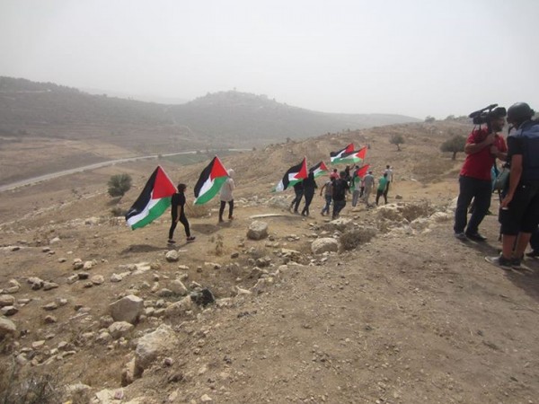 Peaceful march in Nabi Saleh