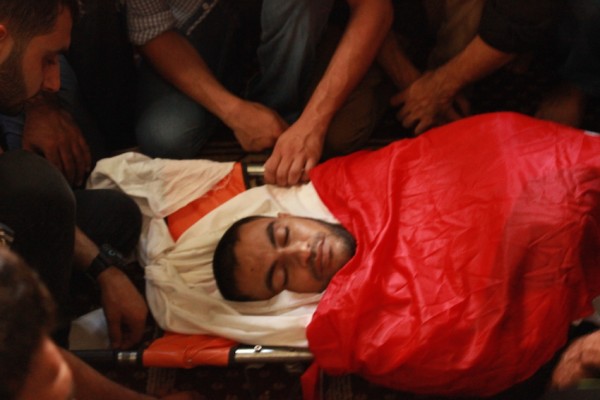 The body of Ahmad Serhe