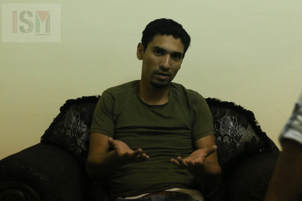 Punished for his work: medic Ahmad Nasser describes his recent arrest