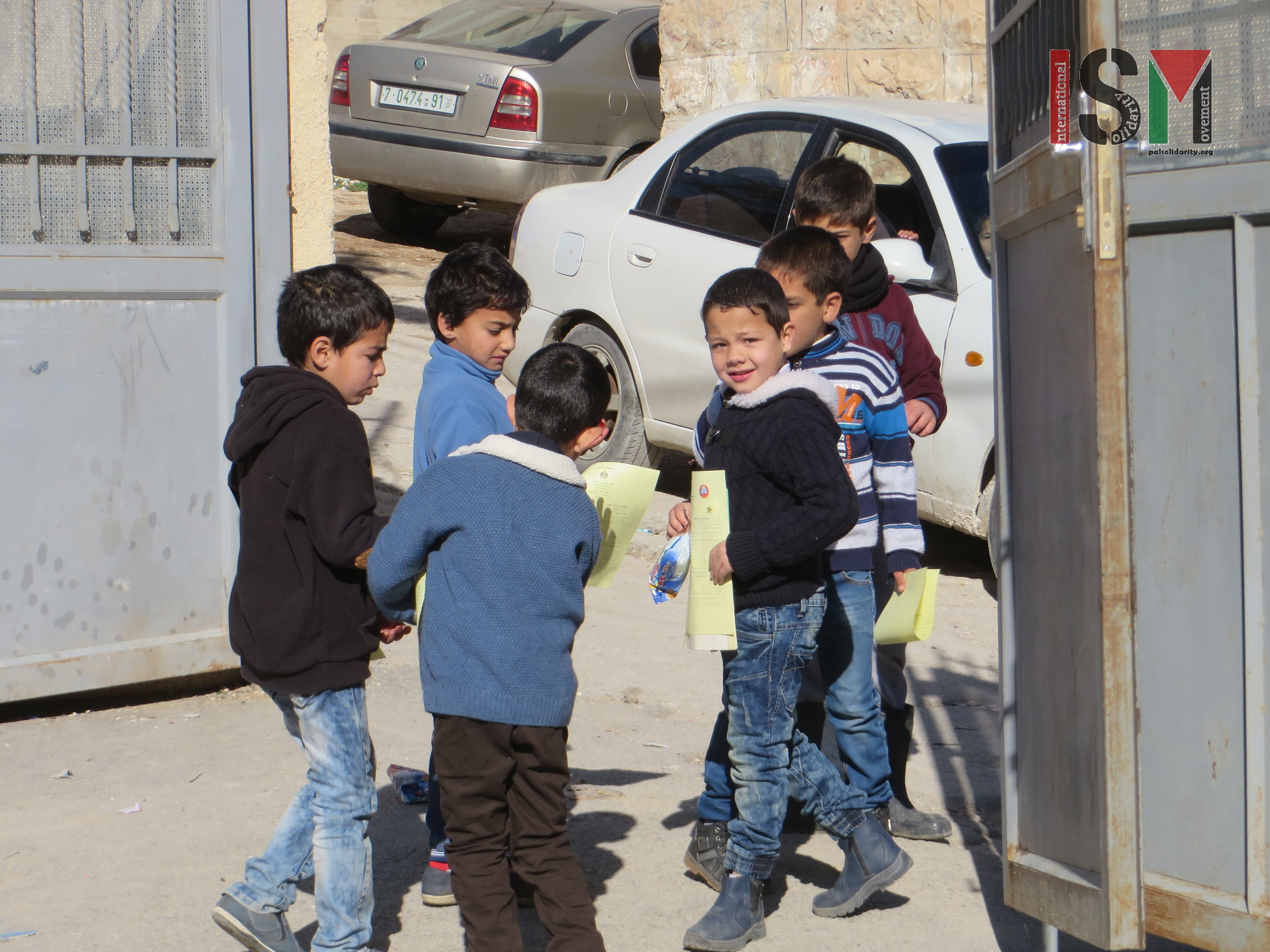 Ziad Jaber school marks start of winter holidays after another semester under occupation