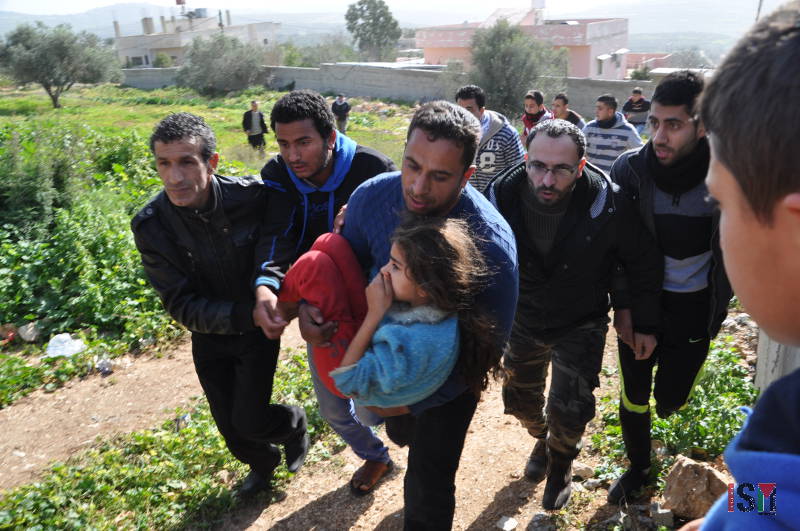 9-year-old girl shot with live ammunition during Friday demonstrations in Kafr Qaddum