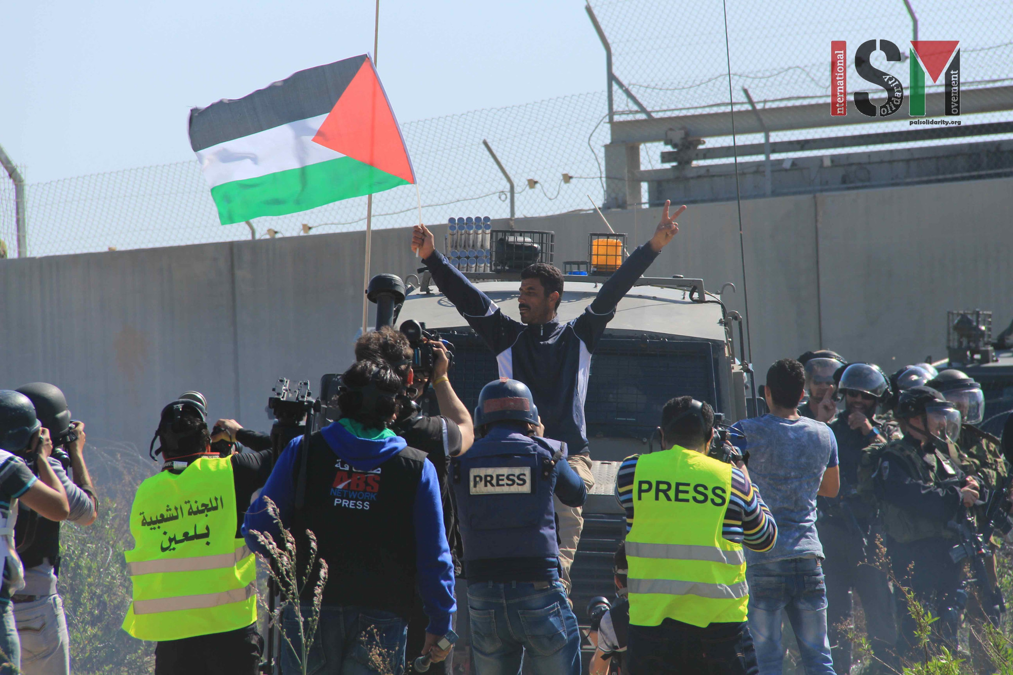 11th annual Bil’in demonstrations see protestors confront Israeli military at the apartheid wall