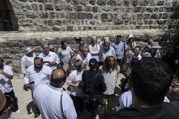 According to Torah law, entering the Temple Mount area its strictly forbidden for Jews because of the holiness of the site, but this does not stop the settlers.