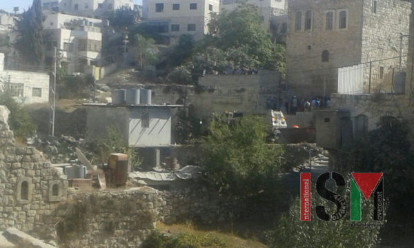 All of this violent intimidation just so that Jewish tourists and settlers can pray in this house for a few minutes.