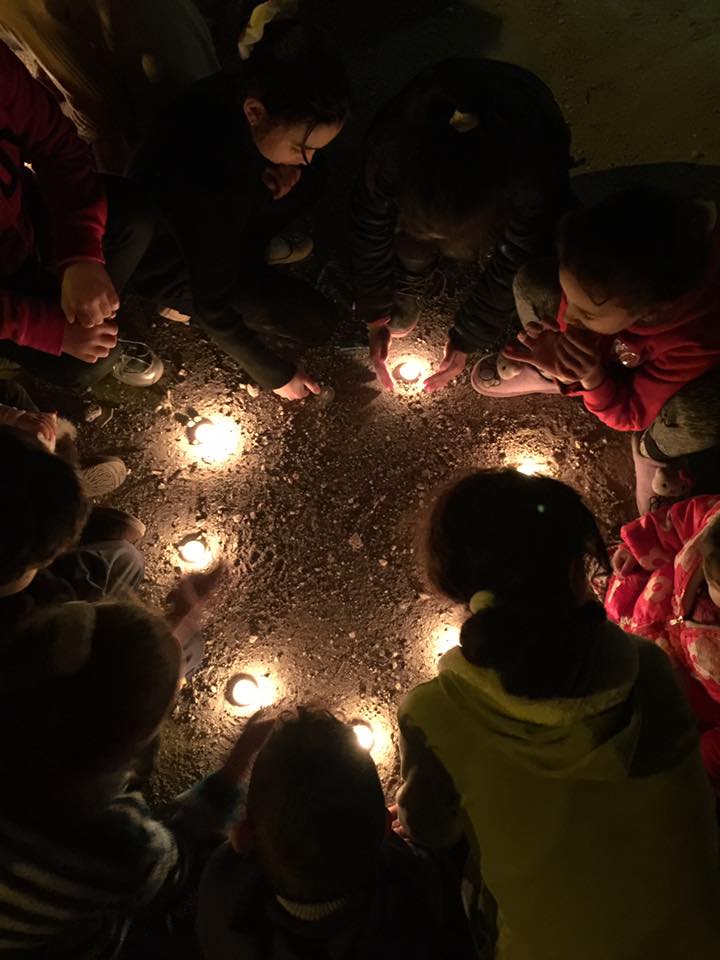 Khalil children: a candlelit vigil for the 1994 massacre