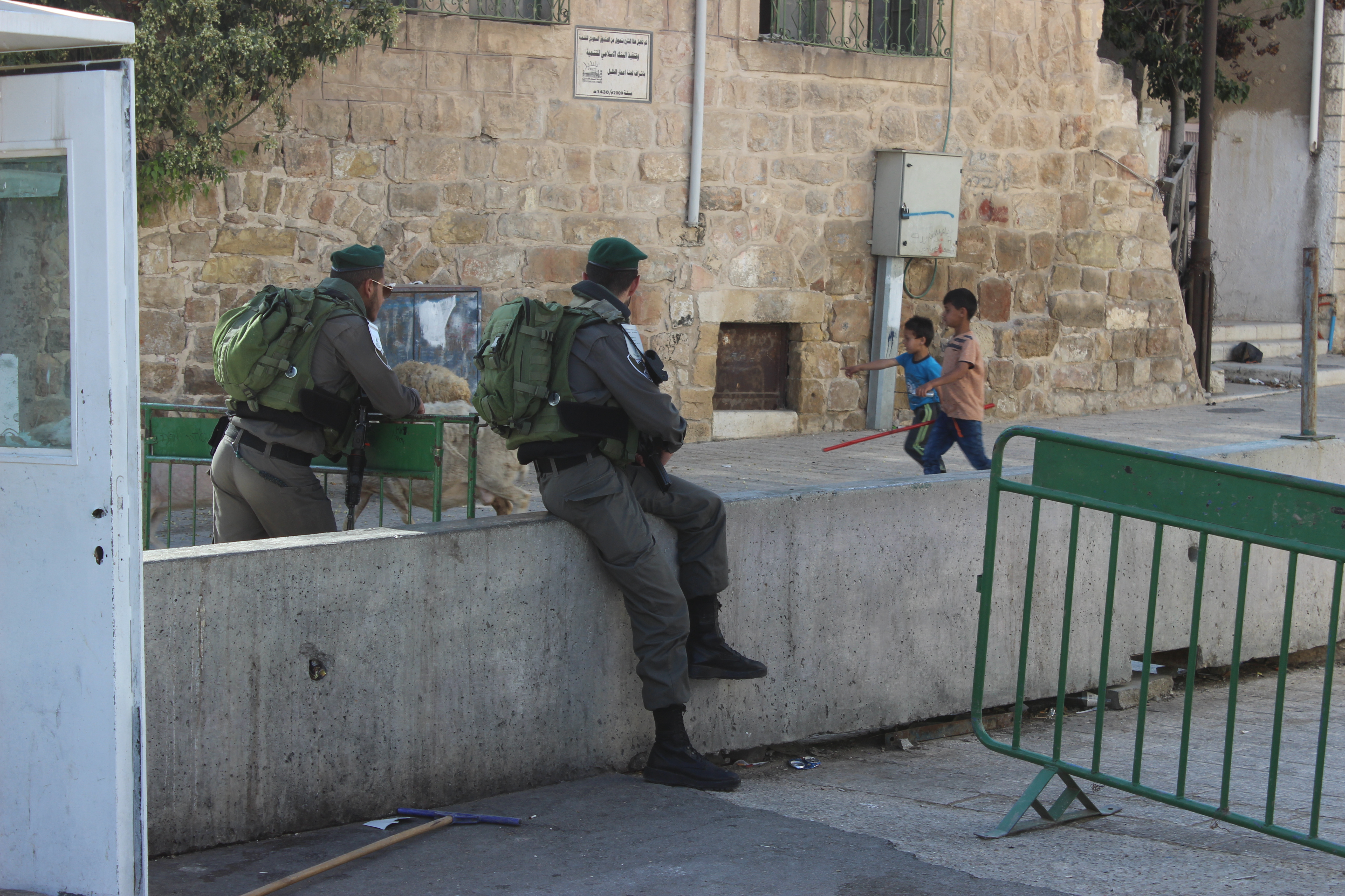 Apartheid illustrated: Israeli soldier shoots another soldier in Hebron