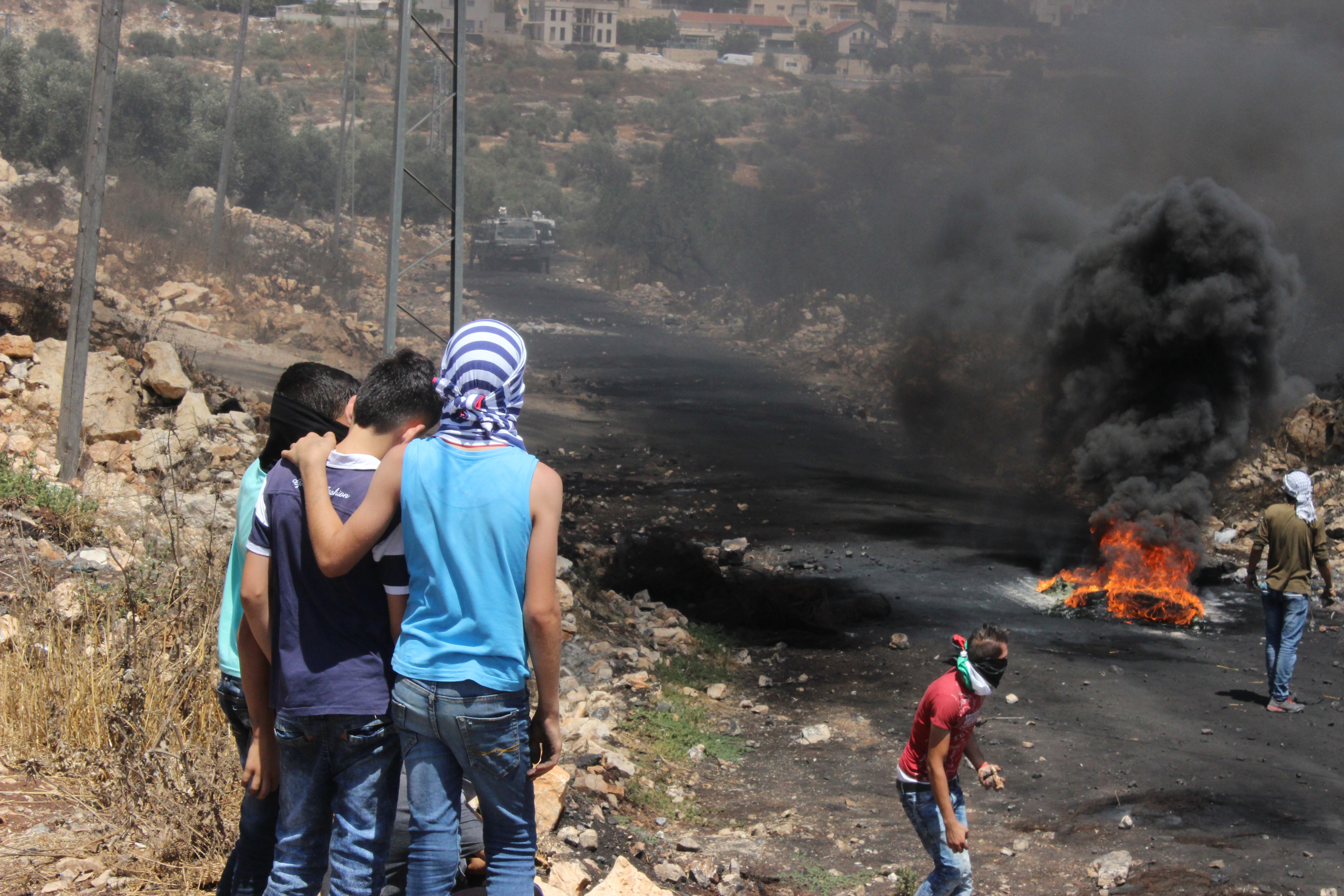 Violent clashes continue in Kafr Qaddum