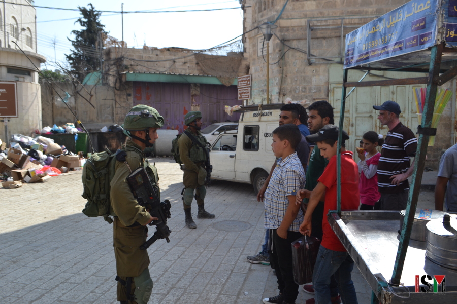 Israeli forces arrest 3 children, and harass Palestinians in occupied Hebron 2nd day in a row