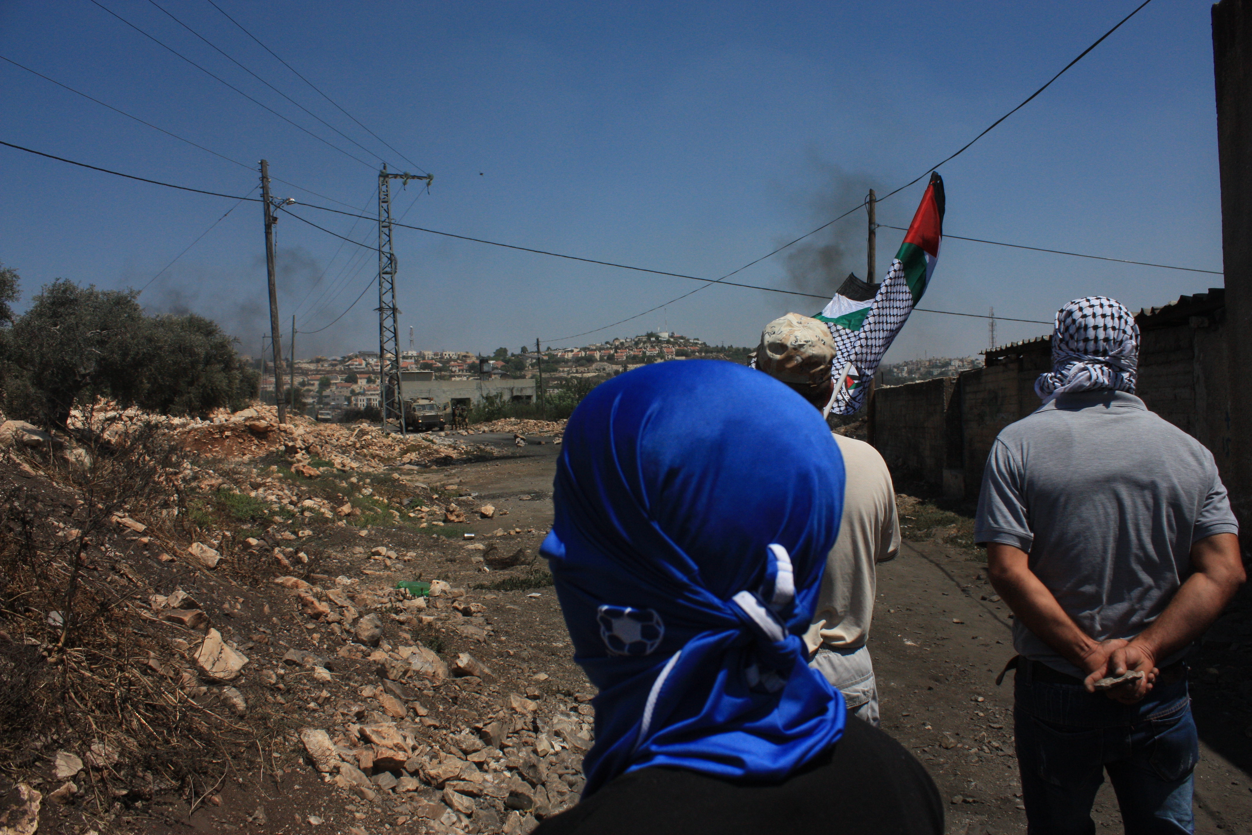 Israeli occupation forces suppress peaceful protest with rubber-coated steel bullets and live ammunition