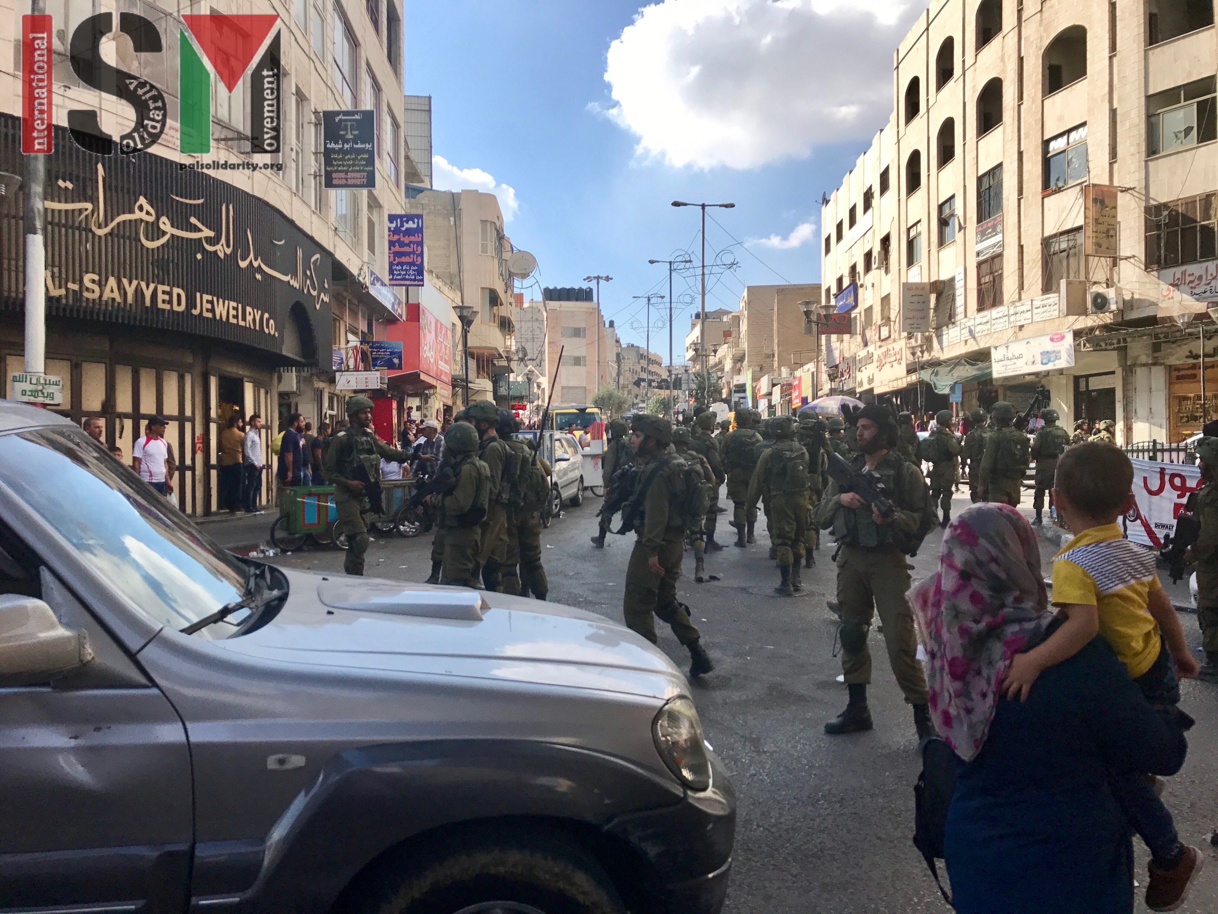 Israeli Forces use live ammunition in occupied Hebron