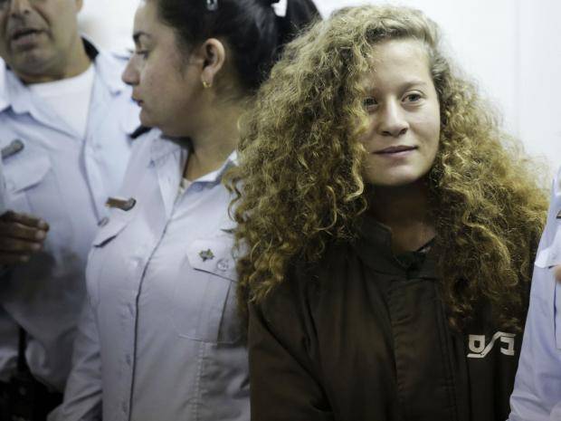 Press Release Ahed Tamimi stands strong under Israeli interrogation