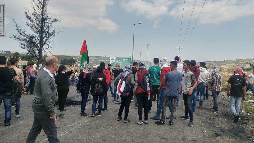 Many injured in Beit El protest on 15th May in commemoration of the Nakba