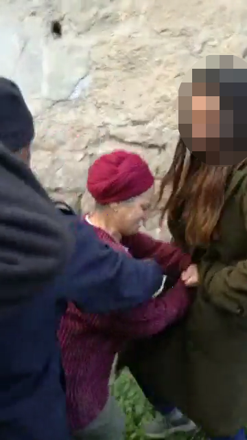 Another ISM member attacked by violent Settler, Anat Cohen