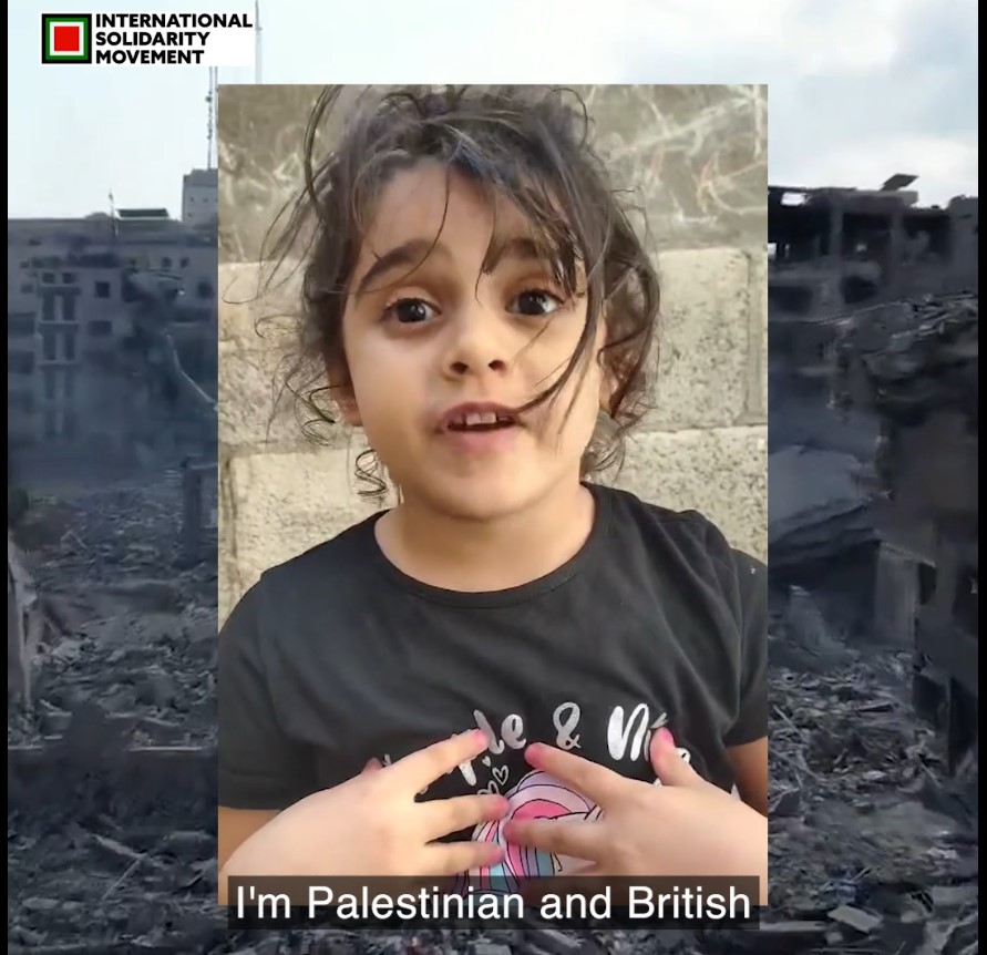 WATCH: British-Palestinian children in Gaza call on Rishi Sunak to stop Israel’s massacre